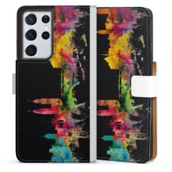 Sideflip Fodral med flap vit