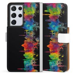 Sideflip Fodral med flap vit