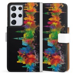 Sideflip Fodral med flap vit