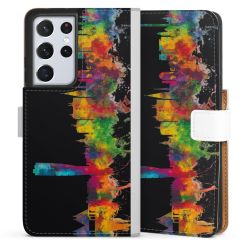 Sideflip Fodral med flap vit