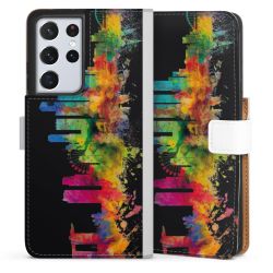 Sideflip Fodral med flap vit