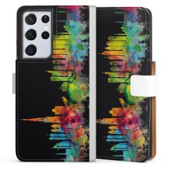 Sideflip Fodral med flap vit