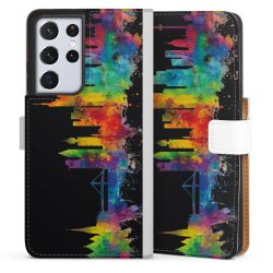 Sideflip Fodral med flap vit