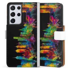 Sideflip Fodral med flap vit