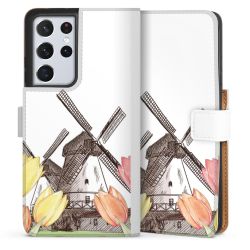 Sideflip Fodral med flap vit