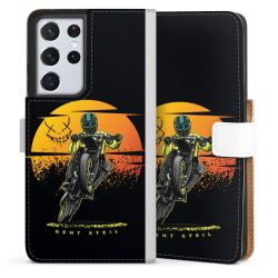 Sideflip mit Lasche weiß