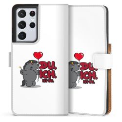 Sideflip mit Lasche weiß