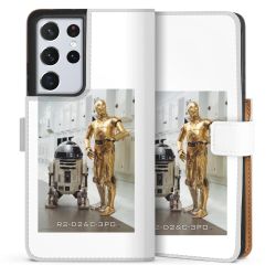 Sideflip Fodral med flap vit