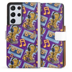 Sideflip Fodral med flap vit