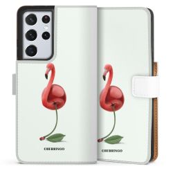 Sideflip Fodral med flap vit