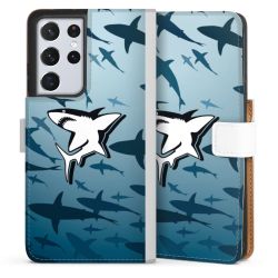 Sideflip Fodral med flap vit