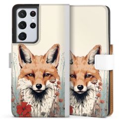 Sideflip Fodral med flap vit