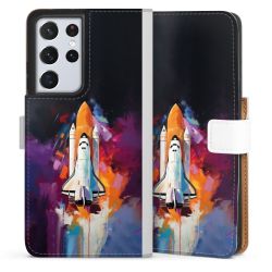 Sideflip Fodral med flap vit