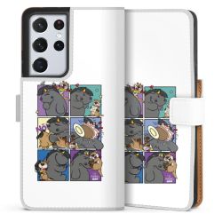 Sideflip mit Lasche weiß