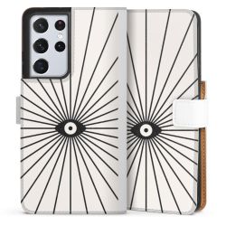 Sideflip Fodral med flap vit