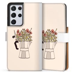 Sideflip Fodral med flap vit