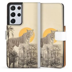 Sideflip Fodral med flap vit