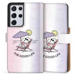 Sideflip Fodral med flap vit