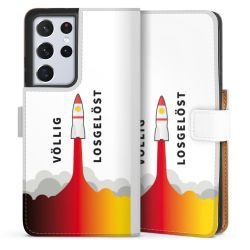 Sideflip Fodral med flap vit