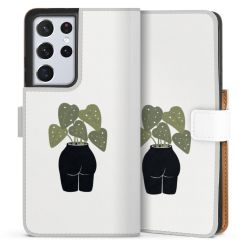 Sideflip Fodral med flap vit