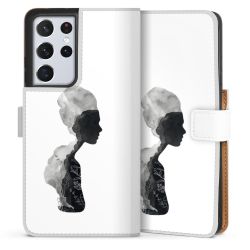 Sideflip Fodral med flap vit