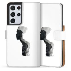 Sideflip Fodral med flap vit