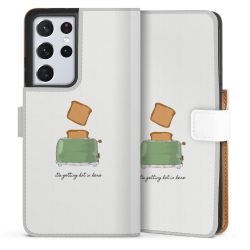 Sideflip Fodral med flap vit