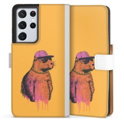 Sideflip Fodral med flap vit