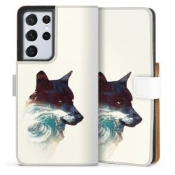 Sideflip Fodral med flap vit