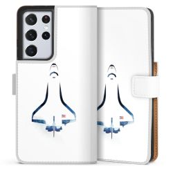 Sideflip Fodral med flap vit