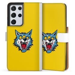 Sideflip Fodral med flap vit