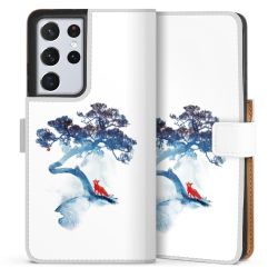 Sideflip Fodral med flap vit