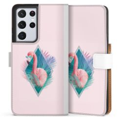 Sideflip Fodral med flap vit