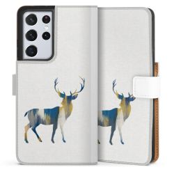 Sideflip Fodral med flap vit