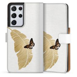 Sideflip Fodral med flap vit