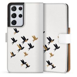 Sideflip Fodral med flap vit