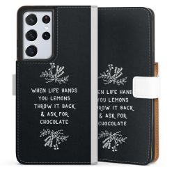 Sideflip Fodral med flap vit