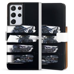 Sideflip Fodral med flap vit