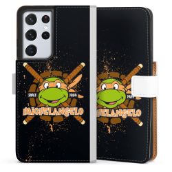 Sideflip Fodral med flap vit