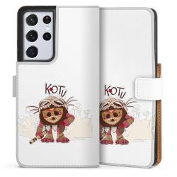 Sideflip Fodral med flap vit