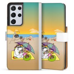 Sideflip mit Lasche weiß