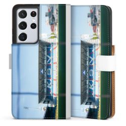 Sideflip mit Lasche weiß