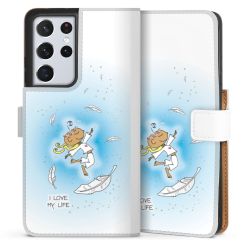 Sideflip mit Lasche weiß