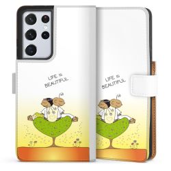 Sideflip mit Lasche weiß