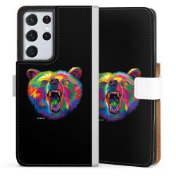 Sideflip Fodral med flap vit