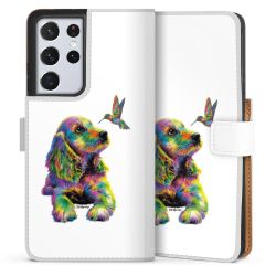 Sideflip Fodral med flap vit