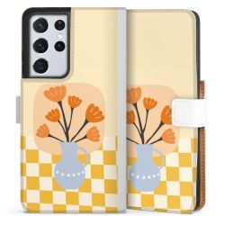 Sideflip Fodral med flap vit