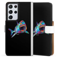 Sideflip Fodral med flap vit