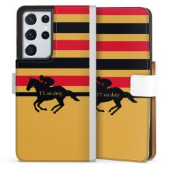 Sideflip Fodral med flap vit