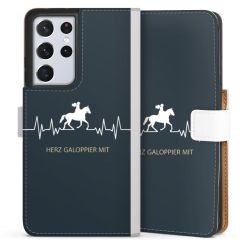 Sideflip Fodral med flap vit